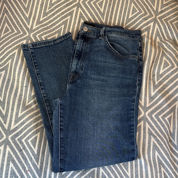 Hudson Jeans Denim - Hudson Jeans Dark Blue Women's Skinny Jeans